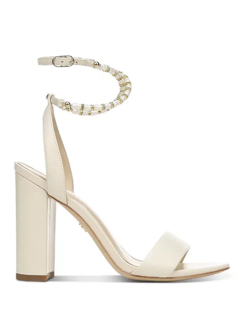 Sam Edelman Yanelli Block Heel Sandals - Modern Ivory, Size 9 ✨ - Picture 10 of 12